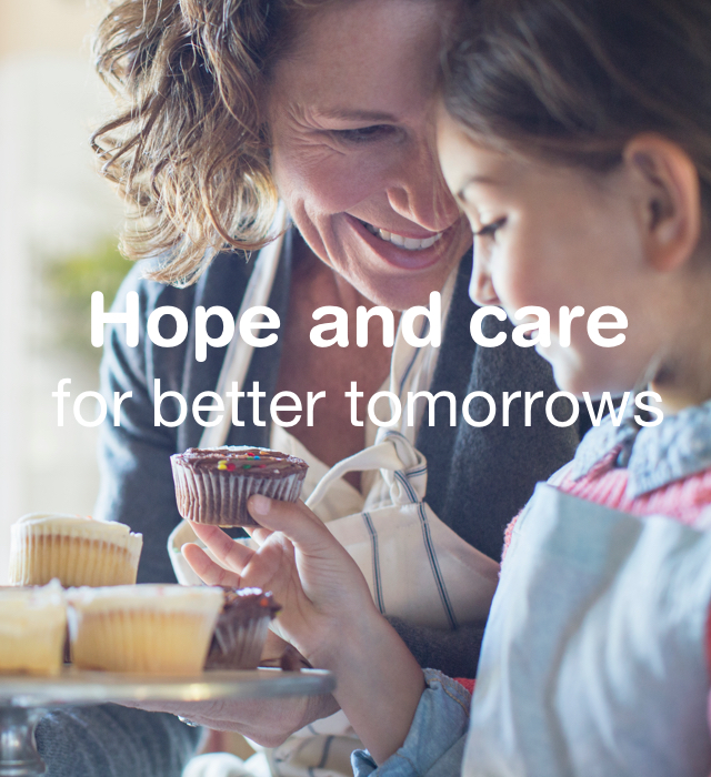 Hope and care for better tomorrows